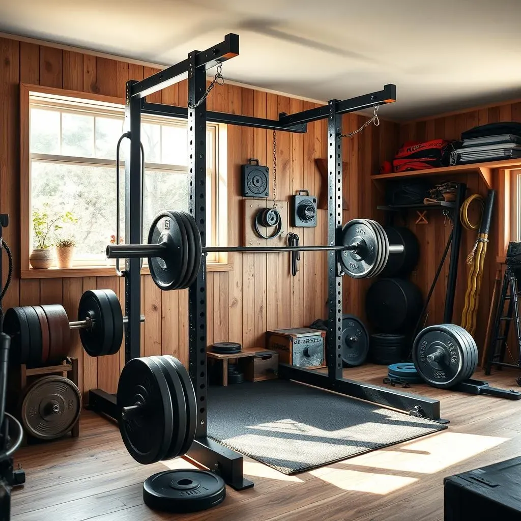 Advanced Home Gym Equipment: Squat Racks and Barbells
