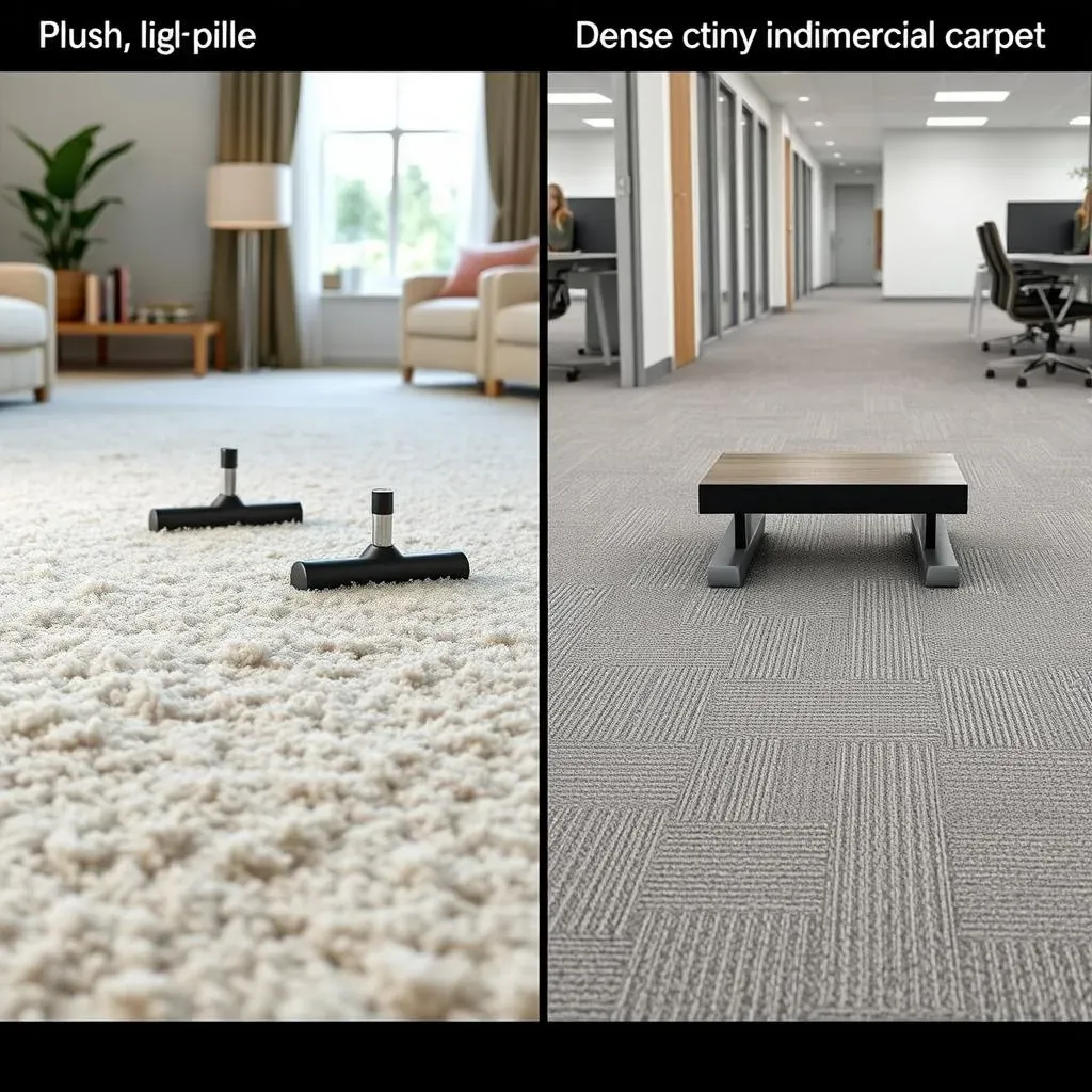 Commercial vs. Regular Carpet for Home Gyms