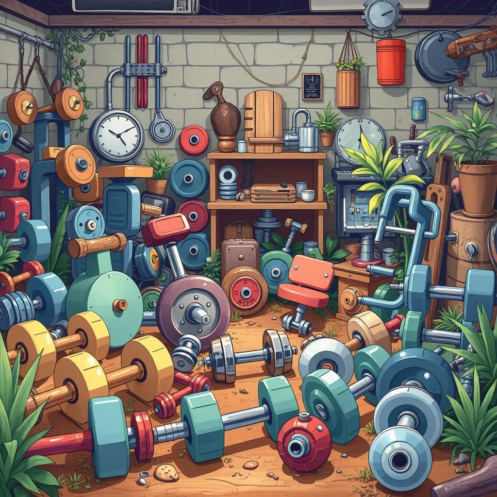 Creative Uses for Old Home Gym Equipment Beyond the Gym