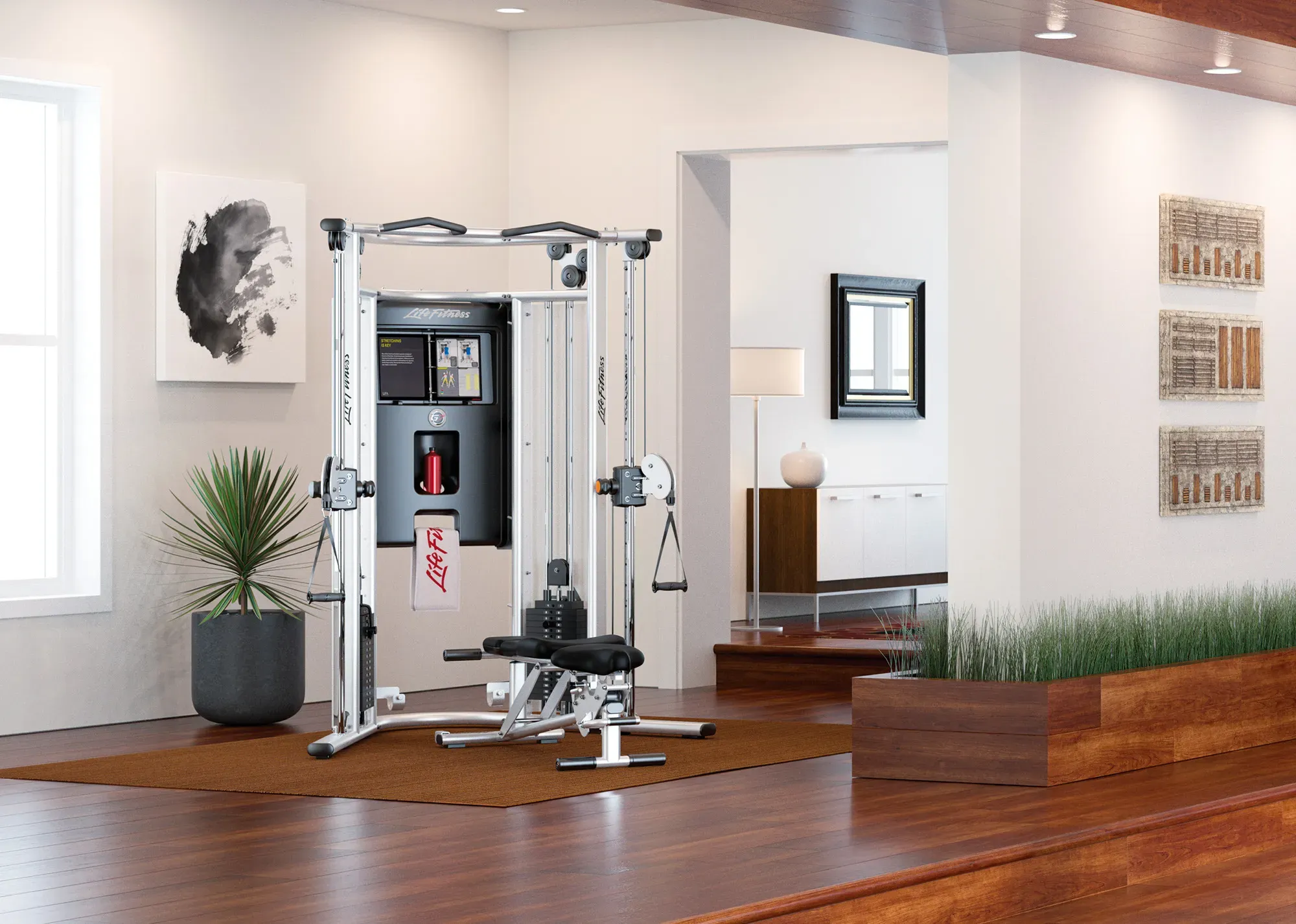 Designing Your Home Gym Space with Life Fitness Gear