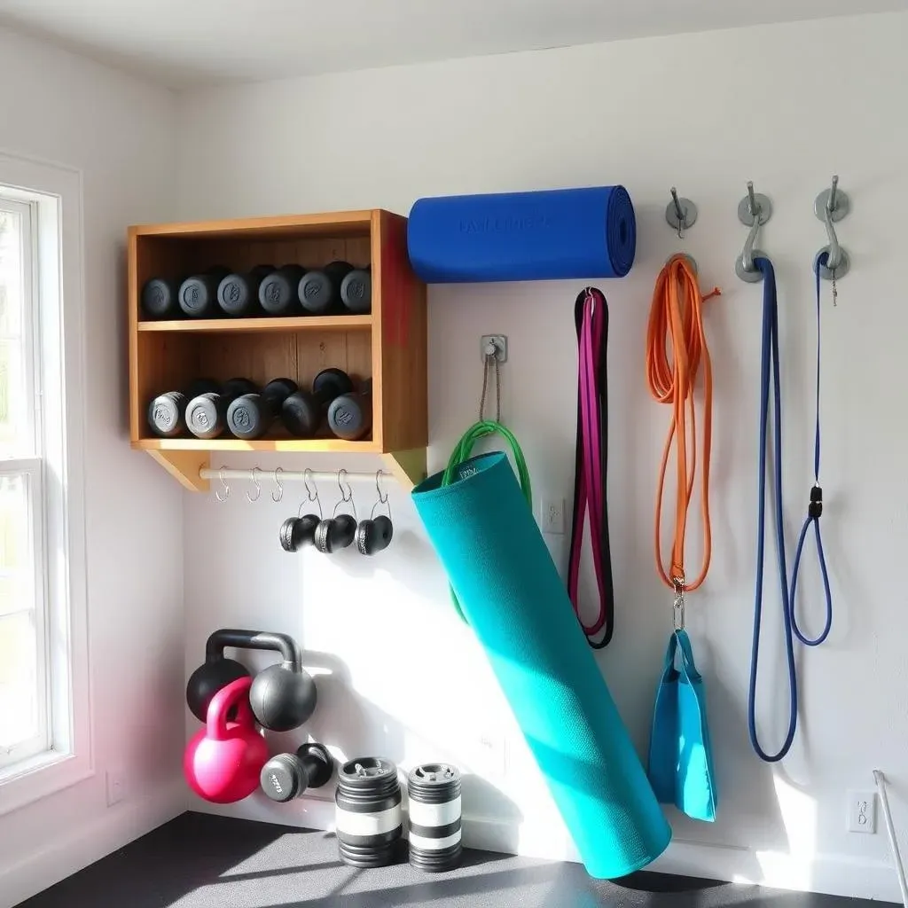 DIY Projects to Organize Home Gym Equipment on a Budget