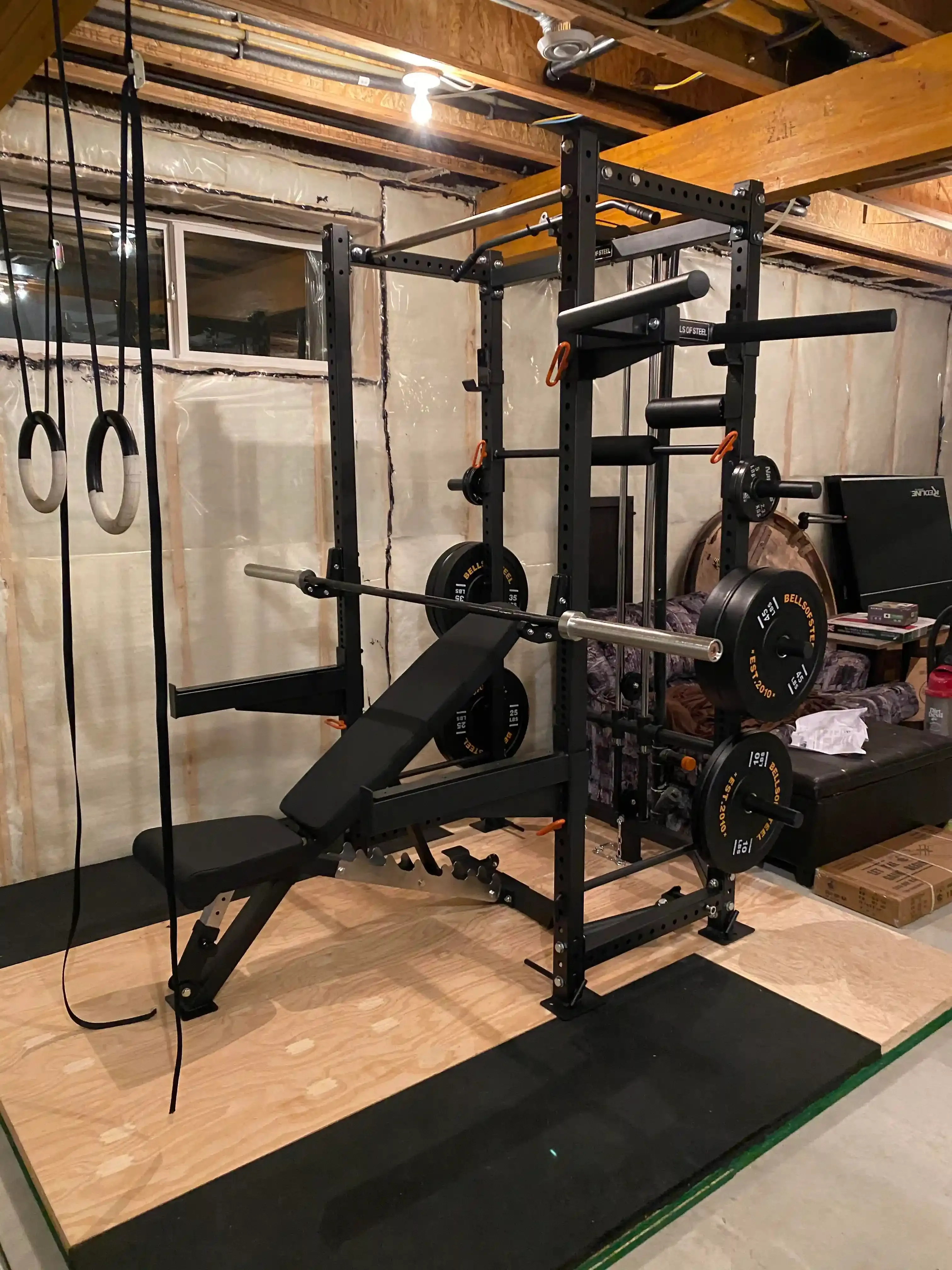 Building a Safe home gym 8 foot ceiling: Essential Gear