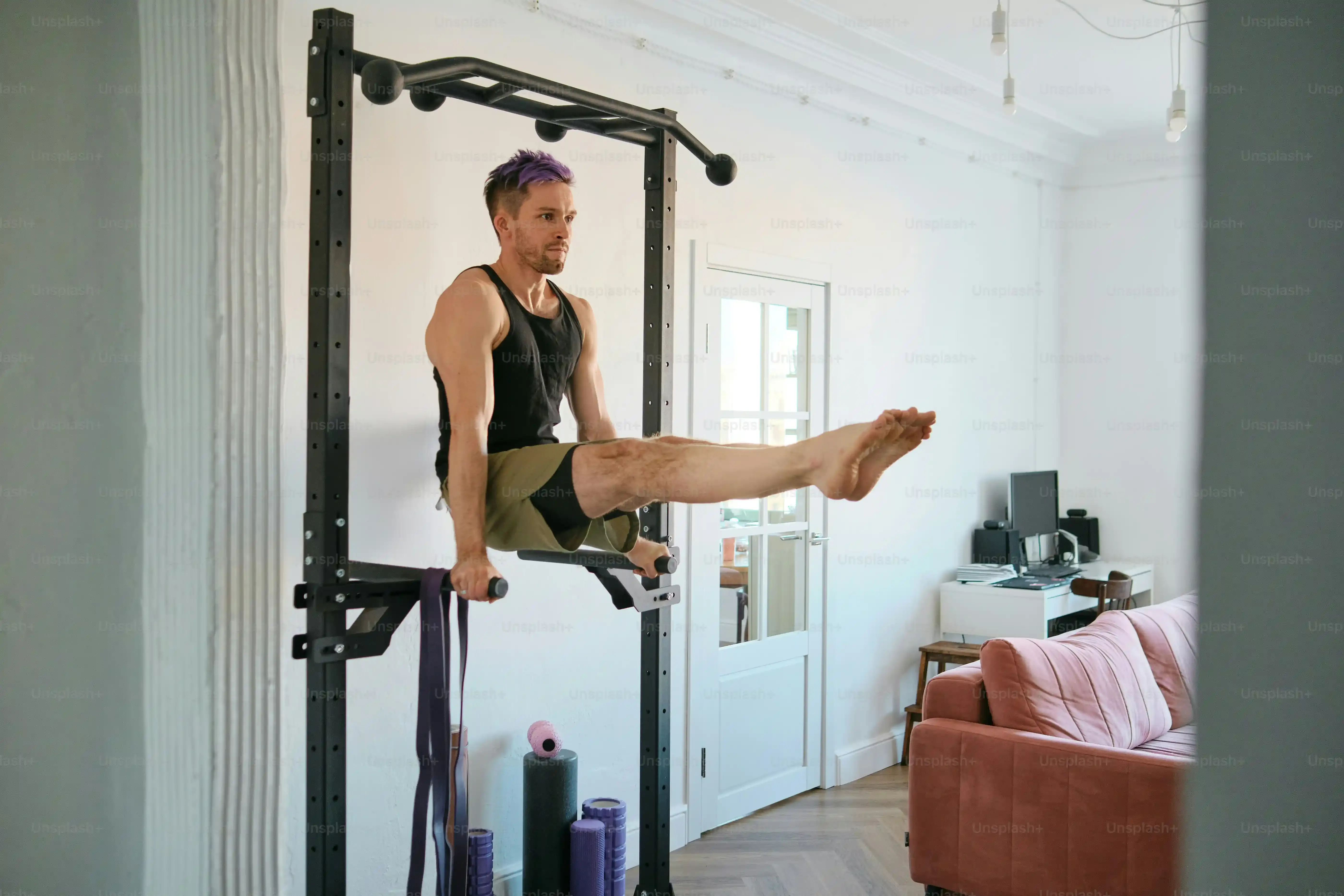Practical home gym equipment apartment for small spaces