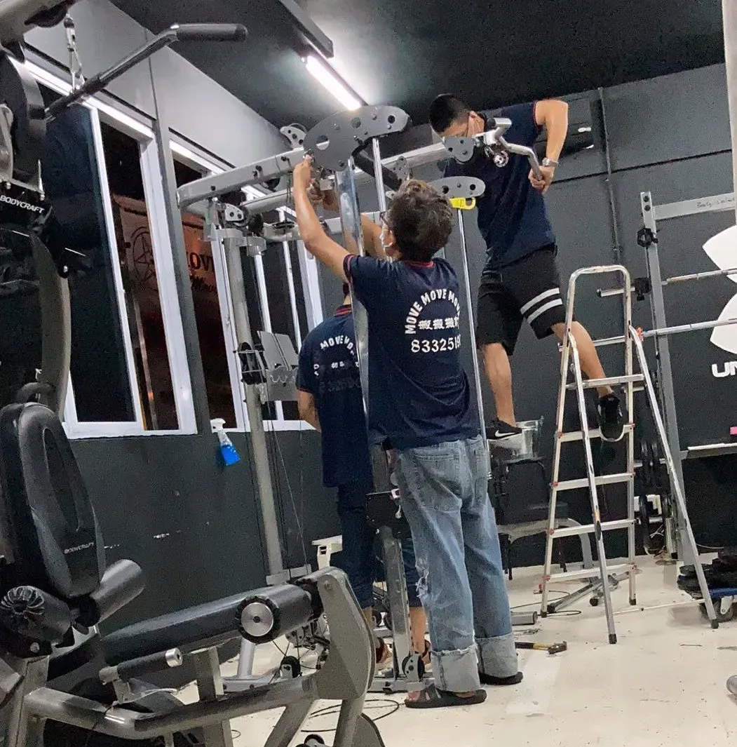 Find Expert home gym equipment movers near me