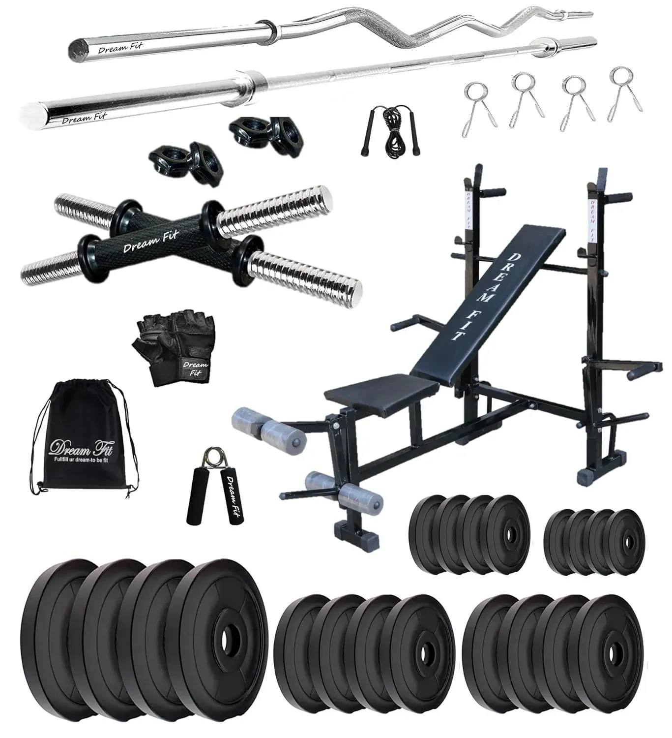 Achieve Your Fitness Goals with home gym set 100 kg