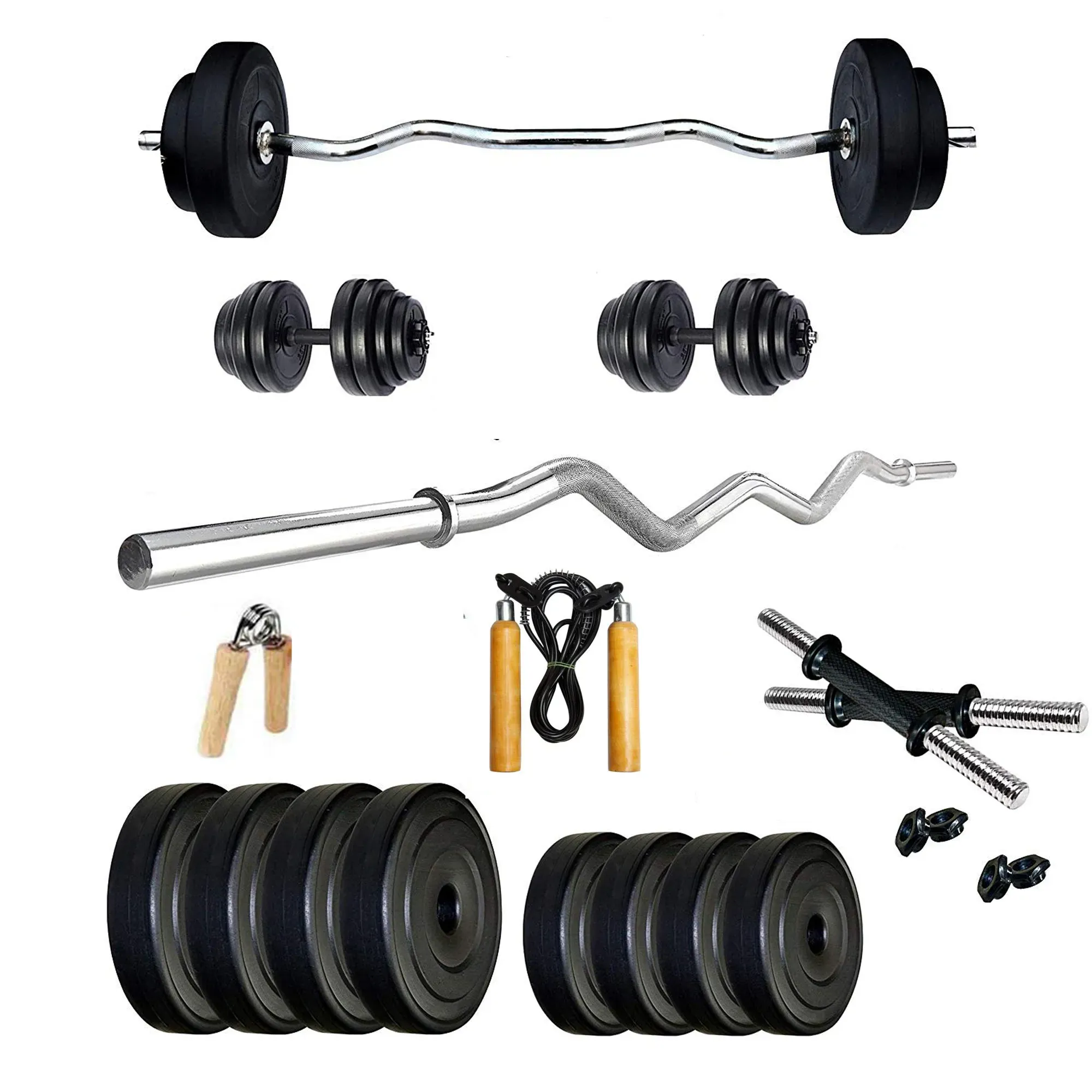 Your Essential home gym set 20kg for Total Home Fitness