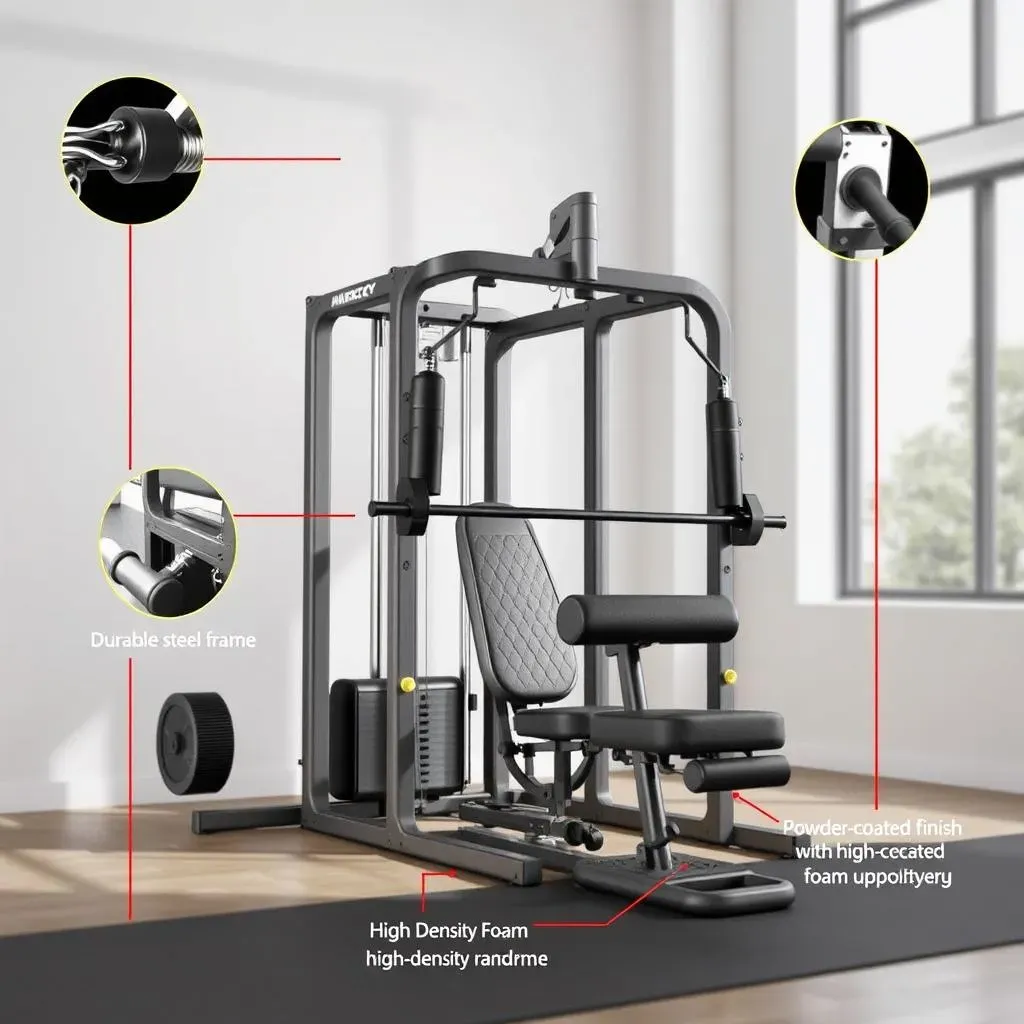Key Features and Quality of Marcy Home Gym Systems