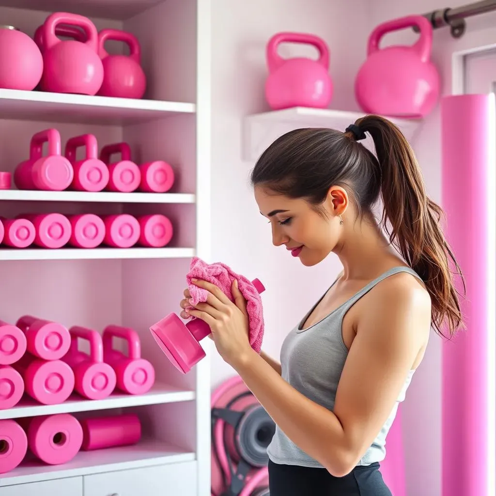 Maintaining Your Pink Home Gym Equipment: Care and Longevity