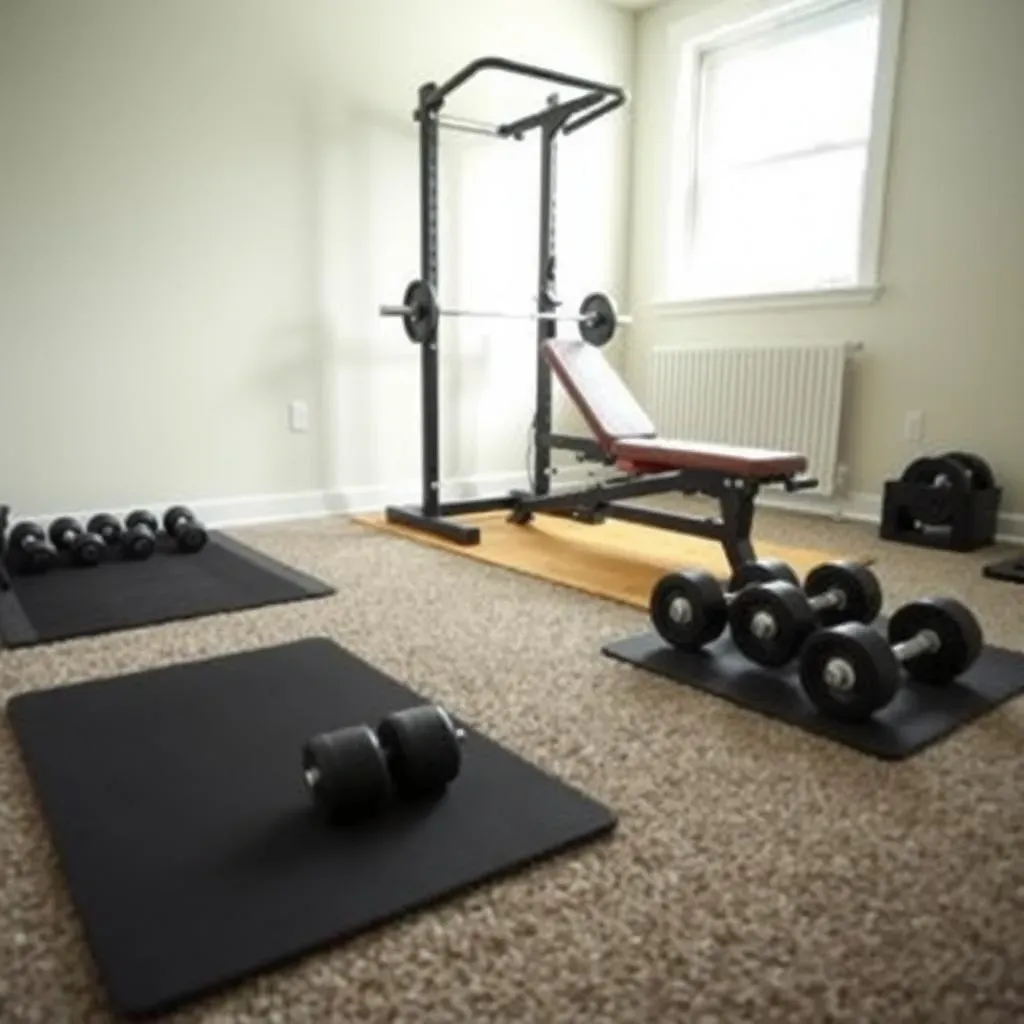 Making Home Gym Equipment on Carpet Work: Mats and More