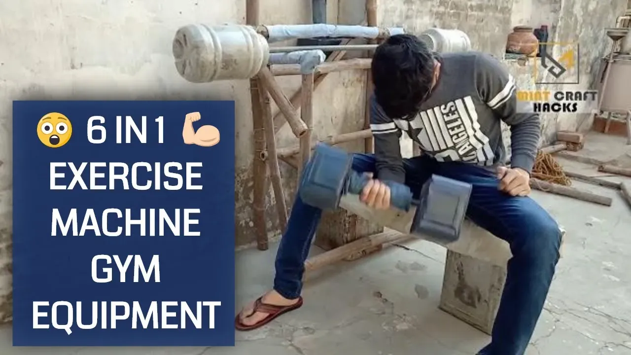 Simple Starts: How to Make Your Own Gym Equipment at Home with Basic Materials