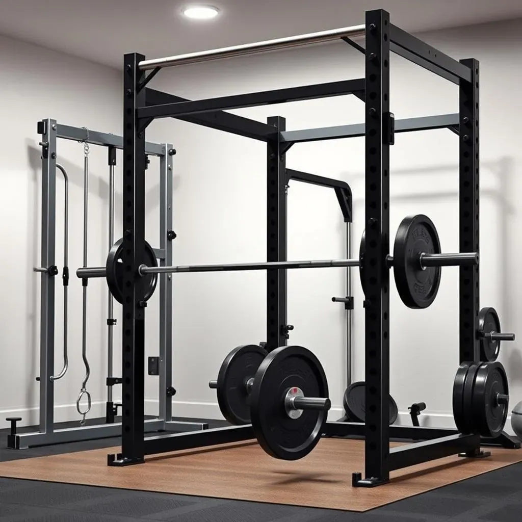 Squat Racks and Smith Machines: Foundations of Leg Training at Home