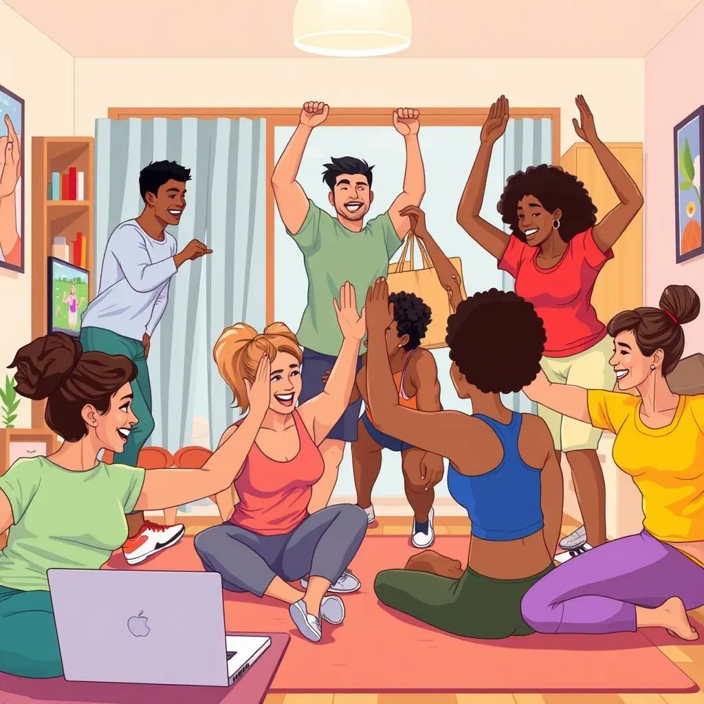 Staying Motivated and Seeing Results: Home Workout No Equipment Tips