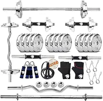Understanding What a 50 kg Steel Home Gym Set Includes