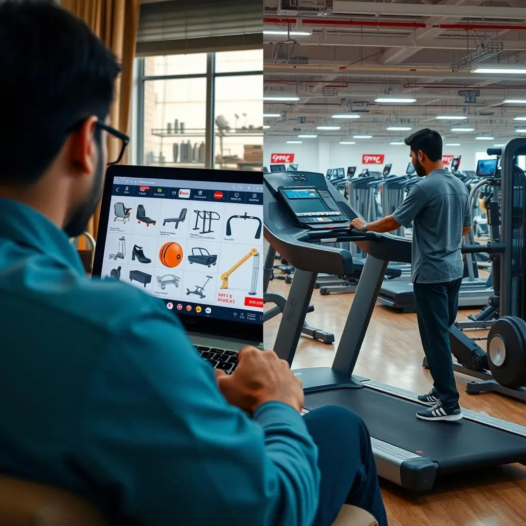 Where to Buy Home Gym Equipment in Pakistan: Online vs. Physical Stores