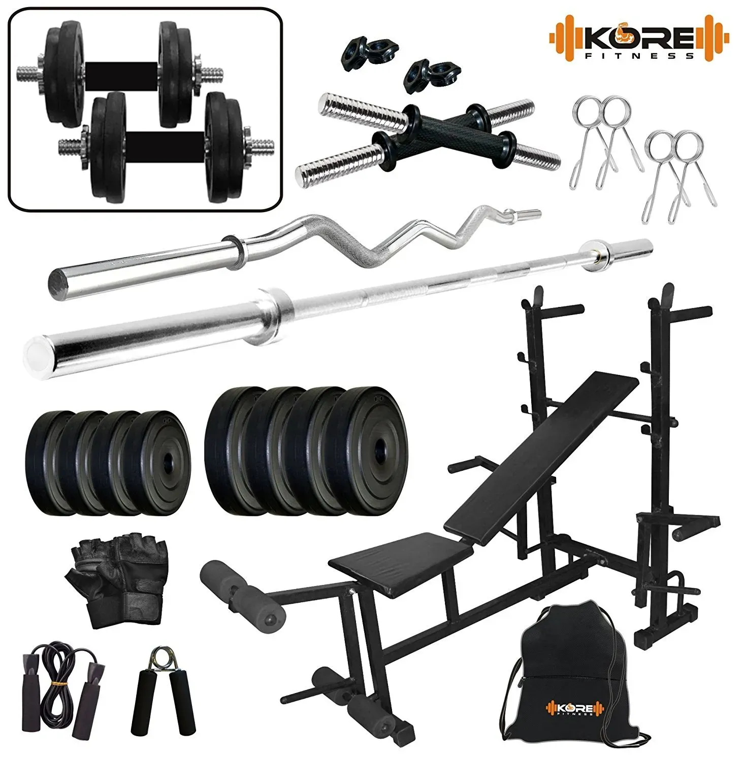 Why a Home Gym Set 50 kg with Bench?