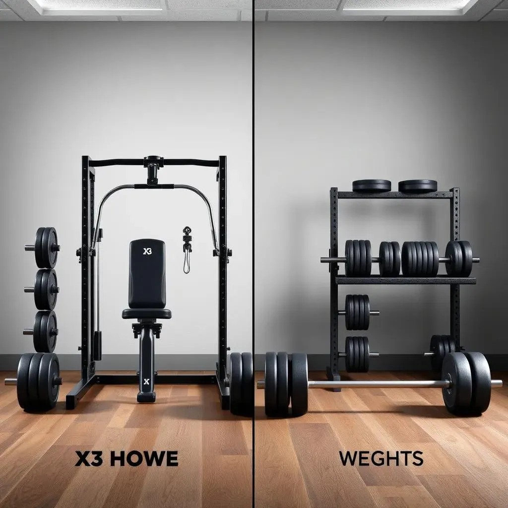 X3 Bar vs. Traditional Weights: Is the X3 Home Gym for Sale Worth It?